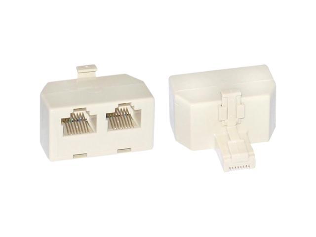 Cable Wholesale RJ45-8P8C Straight T-Adaptor