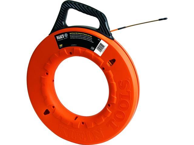 Photos - Other Power Tools Klein Tools 200' Multi-Groove Non-Conductive Fiberglass Fish Tape 56059 