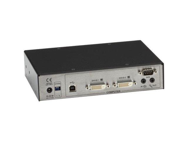 ServSwitch Agility Dual DVI, USB, and Audio KVM Extender over IP, Dual-Head or Dual-Link, Transmitter