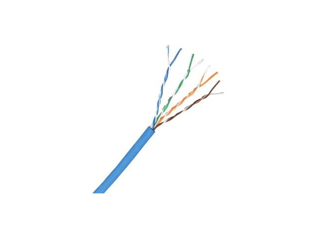 Comprehensive Cat 6 550 MHz UTP Solid Blue Bulk Cable 1000ft