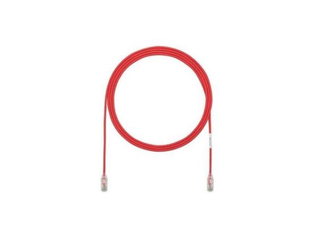 Panduit UTP28SP5RD 5 ft. EA CU PC 28 AWG UTP Copper Patch Cord