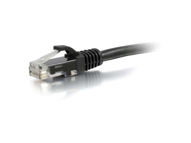 C2G / Cables to Go 00738 Cat6a Snagless Unshielded (UTP) Network Patch Cable, Black (30 Feet/9.14 Meters)