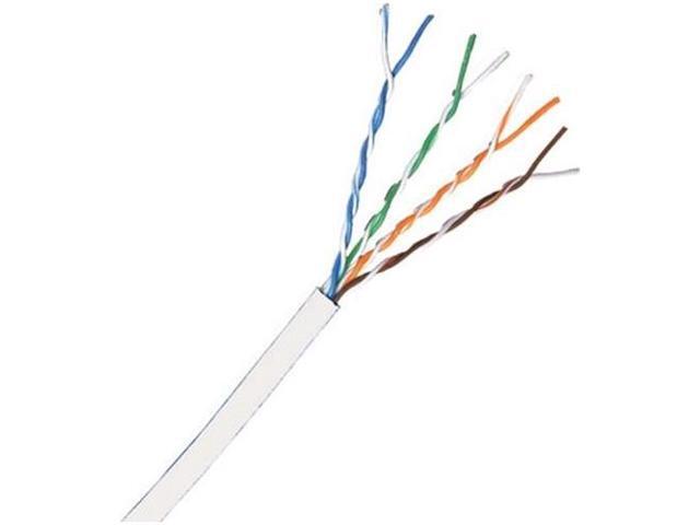 Comprehensive Cat 6 550 MHz UTP Solid White Bulk Cable 1000ft