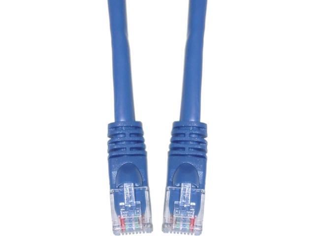 CableWholesale 10X6-06135 Cat5e Blue Ethernet Patch Cable Snagless Molded Boot 35 foot