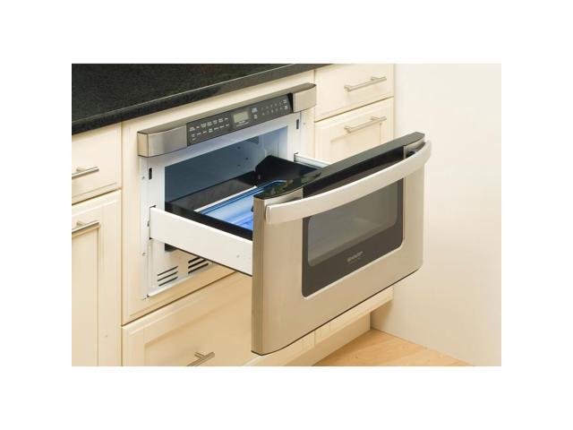 Sharp - 1.2 cu ft 950W Drawer Microwave With Sensor Cooking - Stainless Steel - image 6