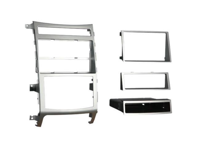 Metra - Dash Kit for Select 2007-2013 Hyundai Veracruz DIN DDIN - Silver - image 6