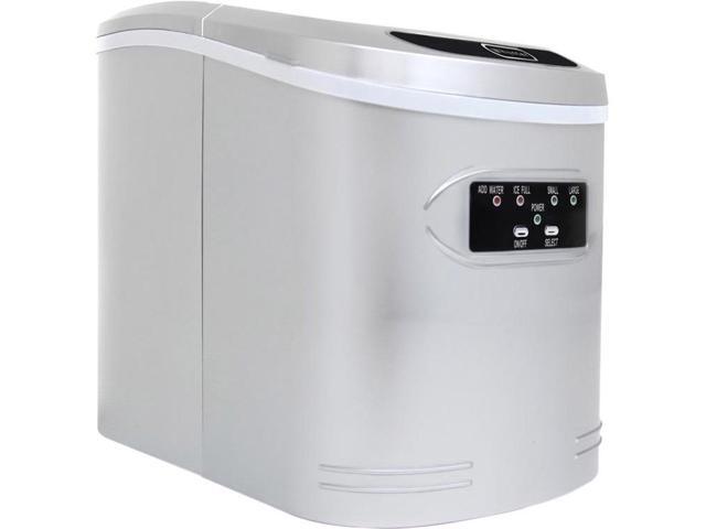 Whynter IMC-270MS Compact Portable Ice Maker 27 lb capacity - Metallic Silver