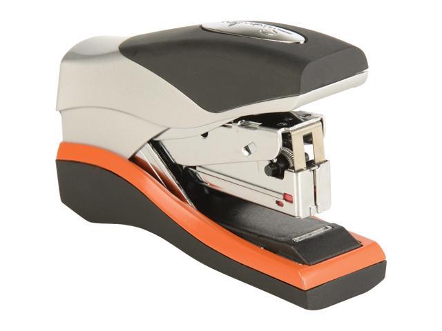 Swingline Optima 40 Compact Stapler Half Strip 40-Sheet Capacity Black/Silver/Orange 87842