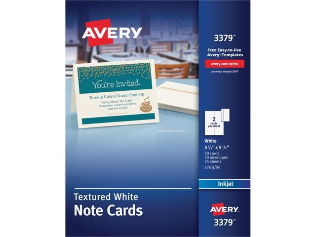 Avery Note Card