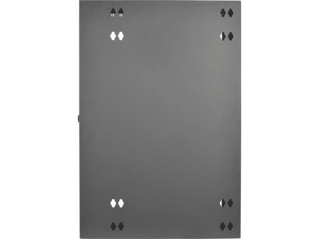 Tripp Lite 18U Wall-Mount Rack Enclosure Server Cabinet with Clear Acrylic Window, Hinged Back, Low-Profile Patch-Depth (SRW18US13G)