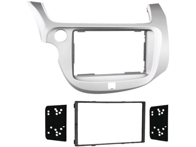 Metra - Dash Kit for Select 2009-2013 Honda Fit DDIN - Silver - image 7