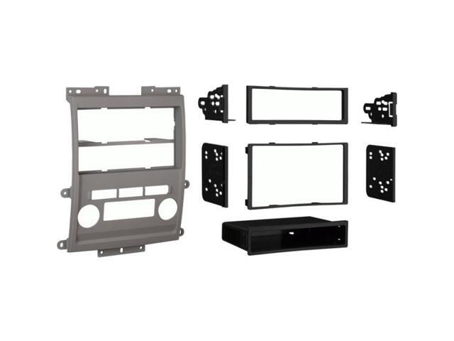 Metra - Dash Kit for Select 2009-2012 Nissan Frontier Xterra DIN DDIN - Gray - image 3