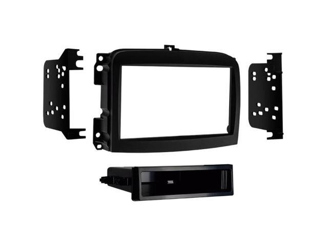 Metra - Dash Kit for Select 2014-2021 Fiat 500L DIN DDIN - Black - image 2