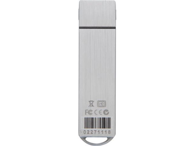 Kingston IronKey S1000 Drive 128GB, XTS-AES 256-bit Encryption, IKS1000E/128GB