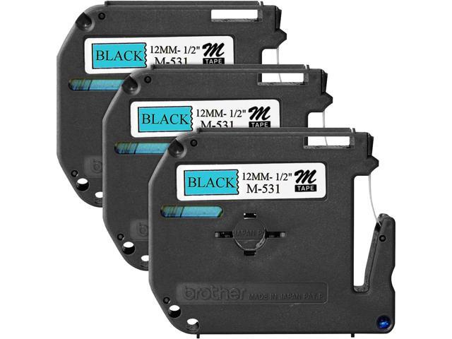 Brother P-touch Nonlaminated M Series Tape Cartridge