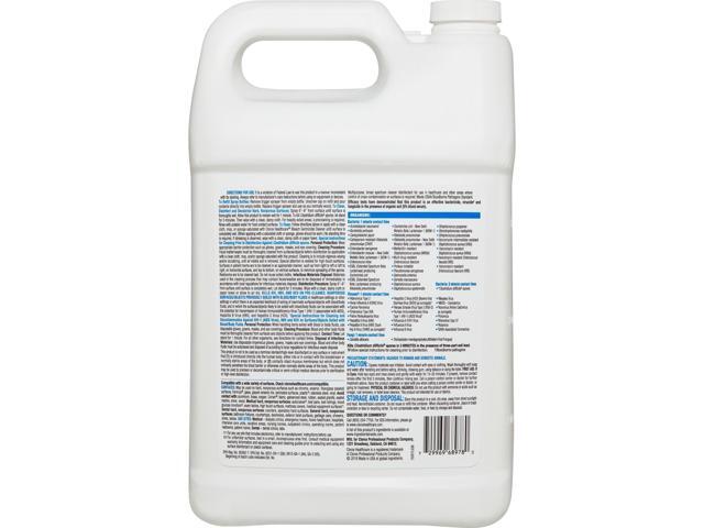 Clorox Bleach Germicidal Cleaner, 128 oz Refill Bottle, 4/Carton CLO68978CT