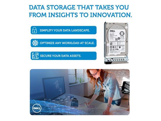 Dell 401-ABHQ 2.4TB 10K RPM SAS 12Gb/s 2.5' Hard Drive in 14G Hot-Plug Tray