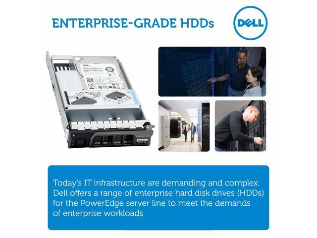 Dell 400-AUVR 2.4TB 10K RPM SAS 12Gb/s 512e Enterprise HDD in 13G 3.5in Hybrid Tray for Dell PowerEdge Servers