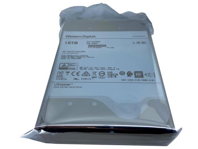 WD Ultrastar DC HC550 16TB 7200RPM SAS 12Gb/s 3.5' HDD (WUH721816AL5204)