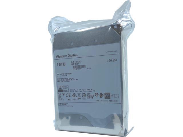 WD Ultrastar DC HC550 16TB 7200RPM SAS 12Gb/s 3.5' HDD (WUH721816AL5204)