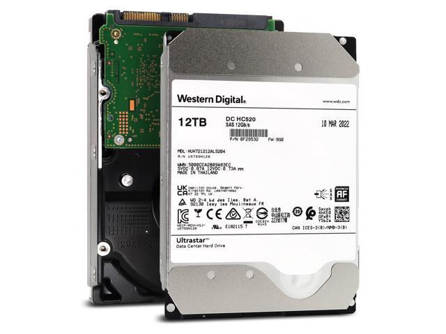 WD Ultrastar DC HC520 12TB SAS 12Gb/s 7200RPM 3.5' Enterprise HDD (HUH721212AL5204)