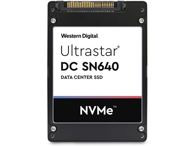 WD Ultrastar DC SN640 7.68TB PCIe Gen3.1 x4 U.2 NVMe 2.5' SSD (WUS4BB076D7P3E1)