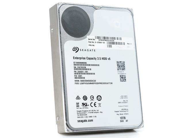 Seagate Enterprise Capacity ST10000NM0096 10TB 7200RPM SAS 12.0 GB/S 256MB Enterprise Hard Drive (ST10000NM0096)