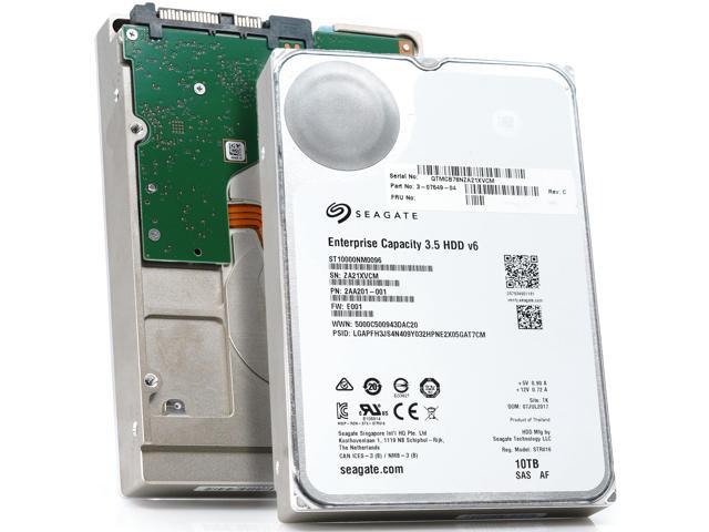 Seagate Enterprise Capacity ST10000NM0096 10TB 7200RPM SAS 12.0 GB/S 256MB Enterprise Hard Drive (ST10000NM0096)