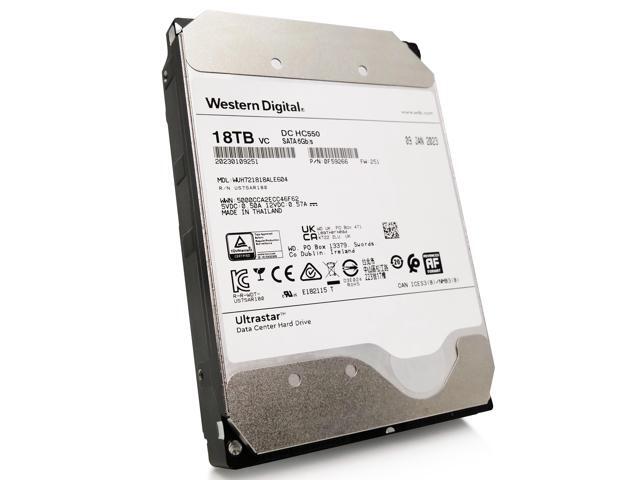 WD Ultrastar DC HC550 18TB SATA 6Gb/ 3.5' Enterprise HDD - WUH721818ALE604