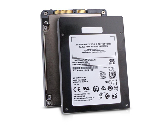 Seagate Nytro 3350 XS960SE70055 960GB 1 DWPD SAS 12Gb/s 3D eTLC 2.5in IBM SSD