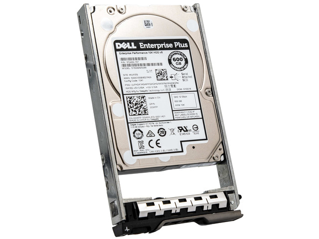 Dell 600GB 10K RPM SAS 12Gbps 512n 2.5' 13G Hot-plug Hard Drive Seagate Enterprise Performance 10K HDD v8 ST600MM0088 1FD200-157 033KFP 33KFP