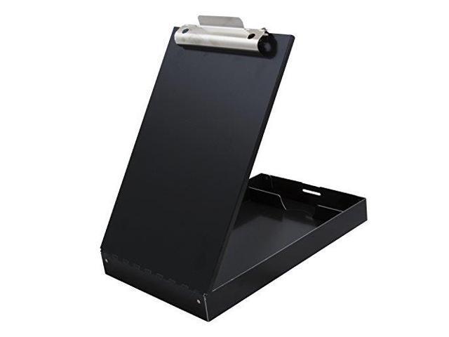 Saunders Storage Clipboard 1-1/2' Storage 9'Wx14-1/4'Lx2-3/4'H BK 11018