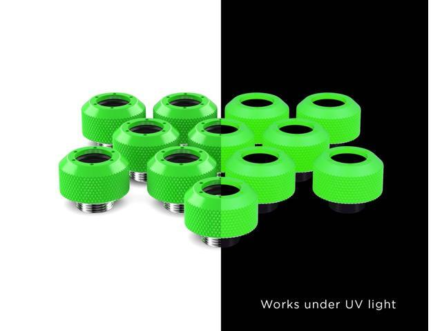 PrimoChill 1/2in. Rigid RevolverSX Series Fitting - 12 pack