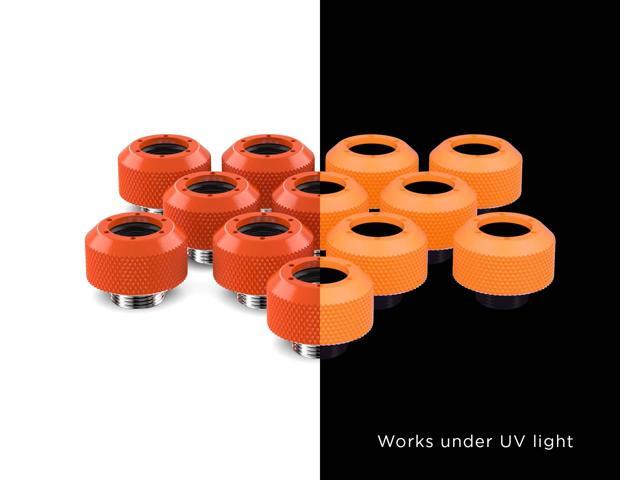 PrimoChill 1/2in. Rigid RevolverSX Series Fitting - 12 pack