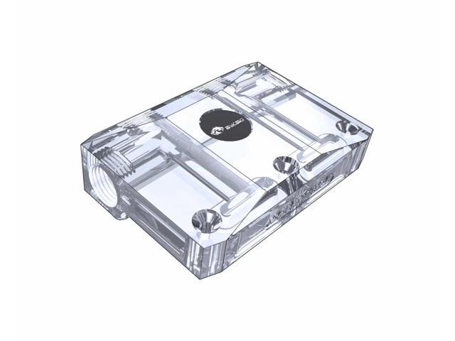 Bykski GPU L Shaped Connection Upgrade Block - Clear (B-VGA-XS15-X)