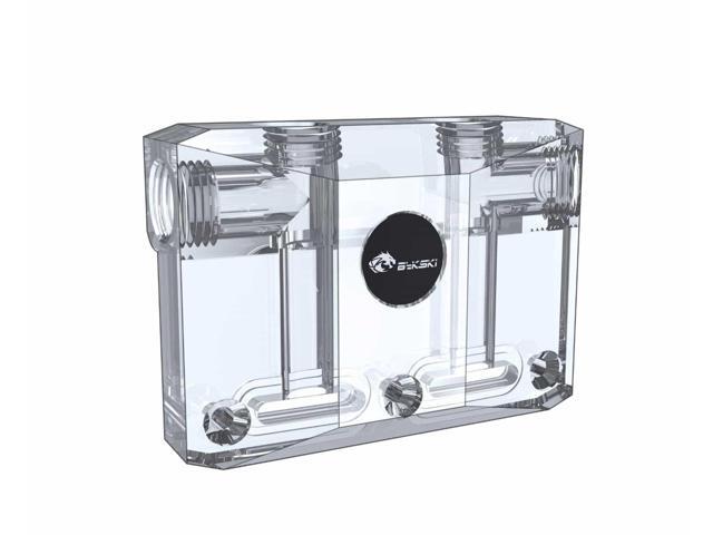 Bykski GPU L Shaped Connection Upgrade Block - Clear (B-VGA-XS15-X)