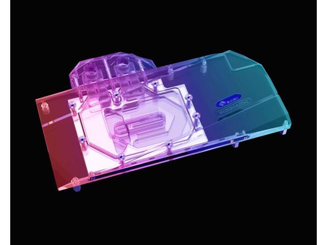 Bykski Full Coverage GPU Water Block and Backplate for Inno3D RTX 3060Ti (N-ICH3060TI-X)