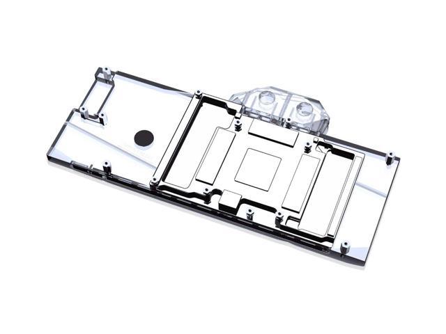 Bykski Full Coverage GPU Water Block and Backplate for Leadtek RTX 3080Ti Hyper Brain (N-LE3080TI-X)