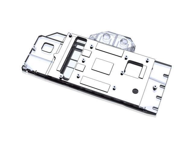 Bykski Full Coverage GPU Water Block and Backplate for Gigabyte RX 6800 Gaming OC (A-GV6800GMOC-X)