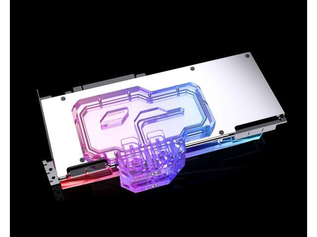 Bykski Full Coverage GPU Water Block w/ Integrated Active Backplate for Zotac RTX 3090 PGF OC (N-ST3090PGF-TC)