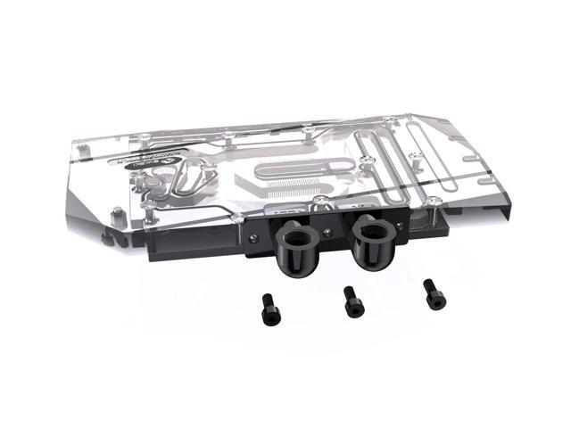 Bykski GPU Block 90 Degree Rotary Bridge Module - Silver (B-VGA-MINI-X)