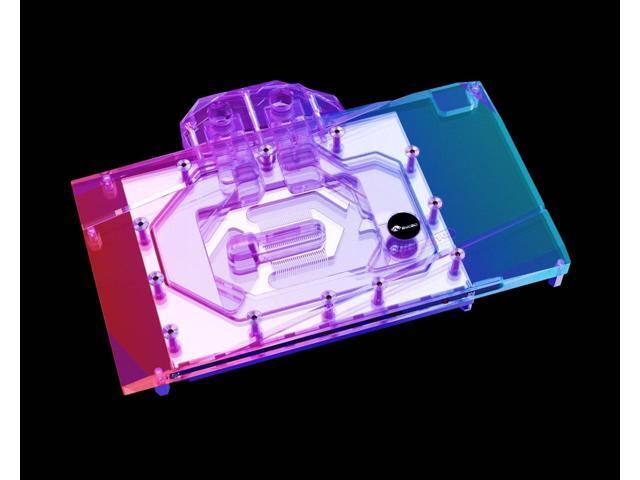 Bykski Full Coverage GPU Water Block and Backplate for GALAXY GeForce RTX 4090 Xingyao (N-GY4090XY-X)