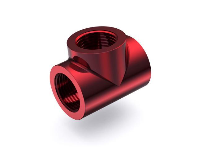 Bykski G 1/4in. Triple Female 90 Degree T Adapter Fitting (CC-TE3-X-V2)