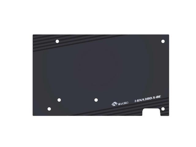 Bykski Full Coverage GPU Water Block and Backplate for GUNNIR Intel Arc A380 Photon 6G OC (I-GNA380-X)
