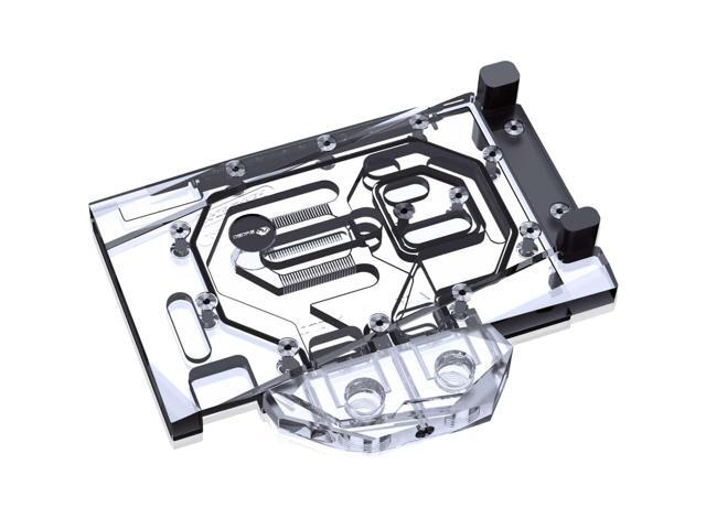 Bykski Full Coverage GPU Water Block and Backplate for GUNNIR Intel Arc A380 Photon 6G OC (I-GNA380-X)