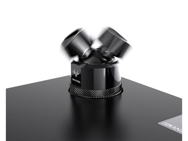 Granzon G 1/4in. Male to Female Multi Directional Free Rotary Elbow Fitting (GD-X)