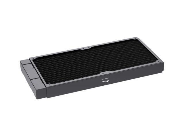 Bykski 280mm x 30mm RC Series Radiator, 140mm x 2, Dual Fan (CR-RD280RC-TN-V3)