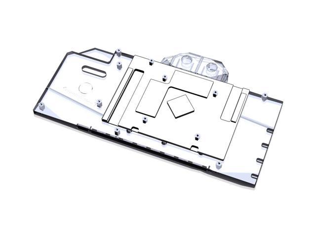 Bykski Full Coverage GPU Water Block and Backplate for ASUS ROG Strix RX 6750 XT O12G (A-AS6700TUF-X-V2)