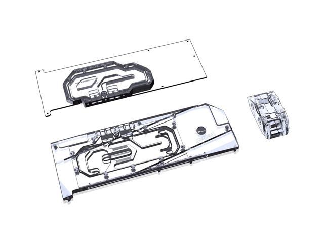 Bykski Full Coverage GPU Water Block w/ Integrated Active Backplate for MSI RTX 3090 Aero 24G (N-MS3090AERO-TC)