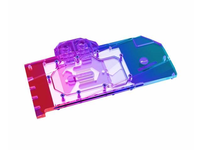 Bykski Full Coverage GPU Water Block and Backplate for DATALAND RX 6800 XT 16GB X-Serial (A-DL6800XT-X)